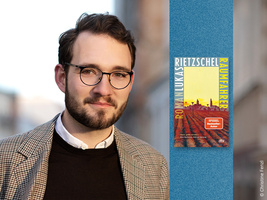 Foto des Autors Lukas Rietzschel und Buch Raumfahrer.