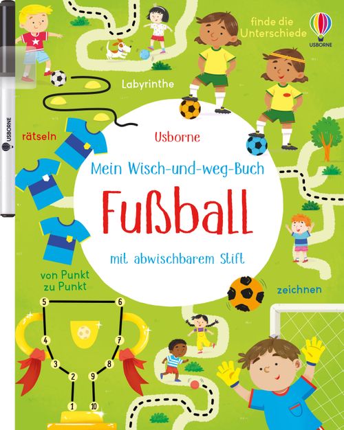 Cover des Buches Mein Wisch-und-weg-Buch: Fußball von 