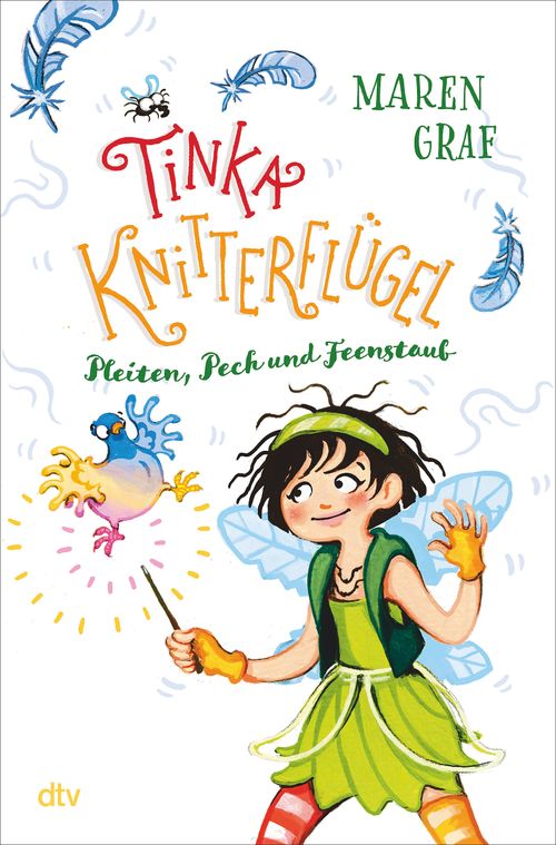 Cover des Buches Tinka Knitterflügel – Pleiten, Pech und Feenstaub von Maren Graf