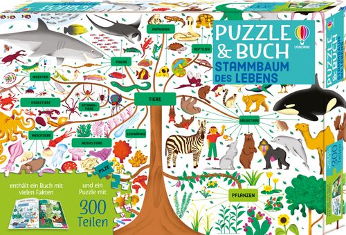 Cover des Buches Puzzle & Buch: Stammbaum des Lebens von Alice James