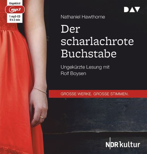 Cover des Buches Der scharlachrote Buchstabe von 