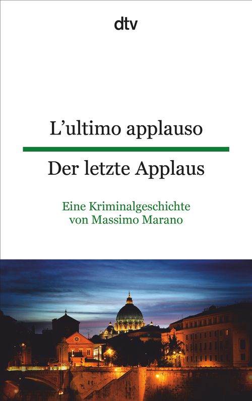 Cover des Buches L'ultimo applauso Der letzte Applaus von 