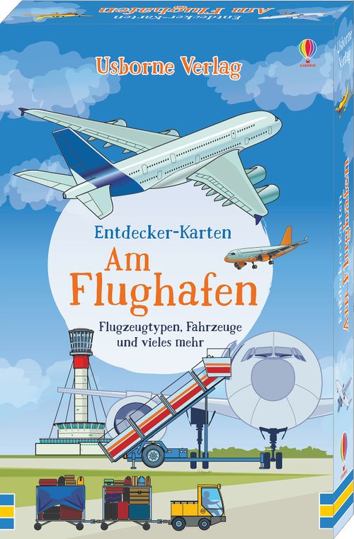 Cover des Buches Entdecker-Karten: Am Flughafen von 