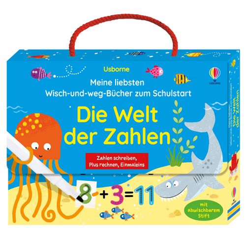Cover des Buches Meine liebsten Wisch-und-weg-Bücher zum Schulstart: Die Welt der Zahlen von 