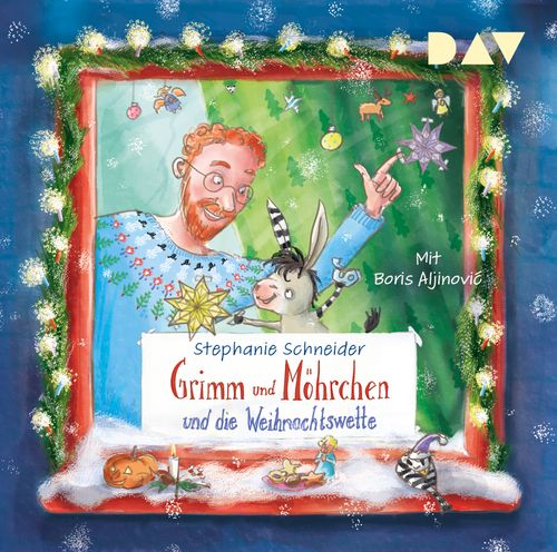 Cover des Buches Grimm und Möhrchen und die Weihnachtswette von 