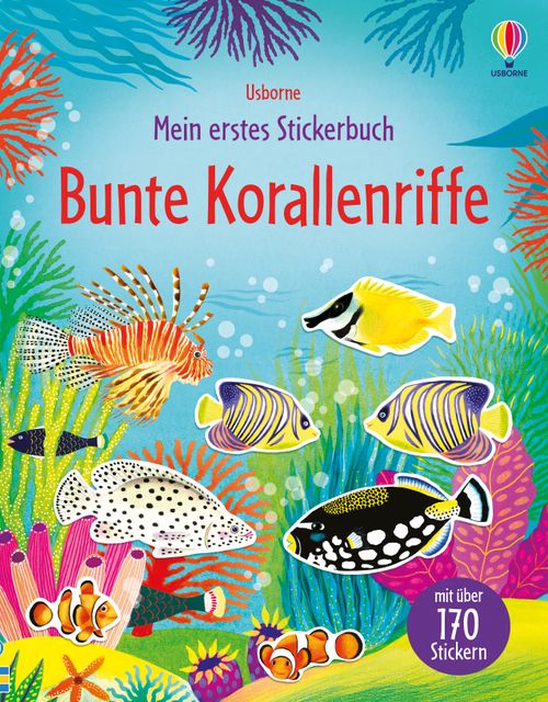 Cover des Buches Mein erstes Stickerbuch: Bunte Korallenriffe von 