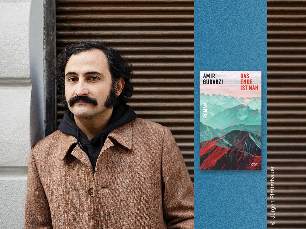 Foto des Autors Amir Gudarzi und Buch Das Ende ist nah.