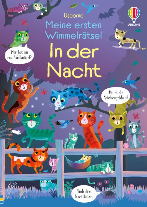 Cover des Buches Meine ersten Wimmelrätsel: In der Nacht von 