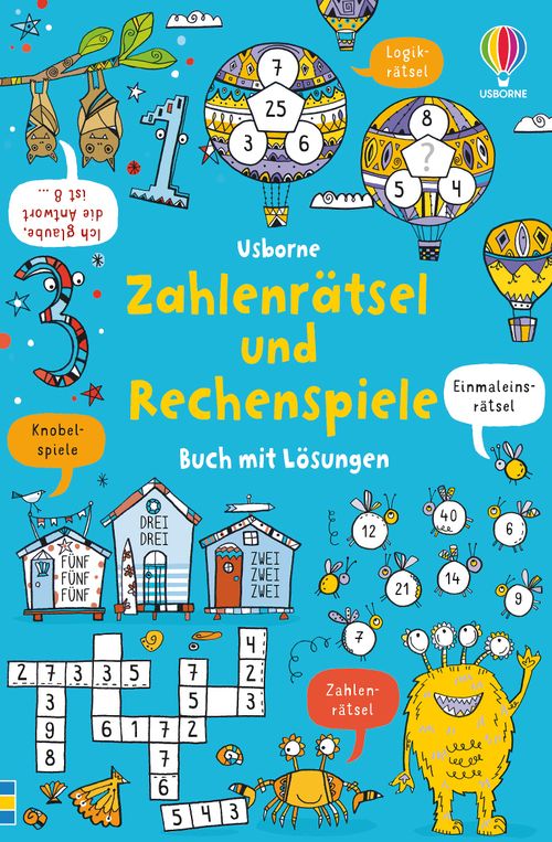 Cover des Buches Zahlenrätsel und Rechenspiele von Phillip Clarke