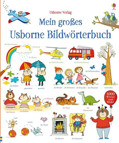 Cover des Buches Mein großes Usborne Bildwörterbuch von Mairi Mackinnon