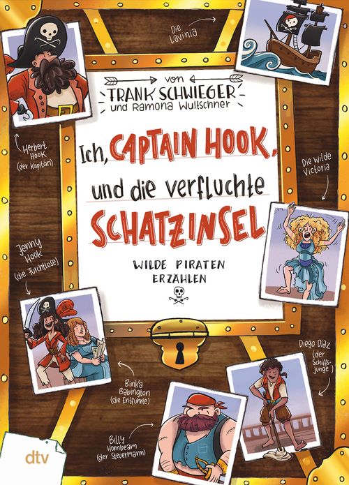 Cover des Buches Ich, Captain Hook, und die verfluchte Schatzinsel  von Frank Schwieger