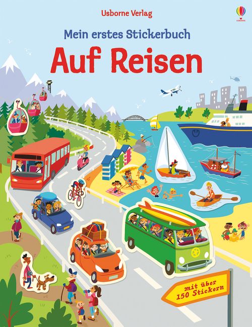 Cover des Buches Mein erstes Stickerbuch: Auf Reisen von Hannah Watson