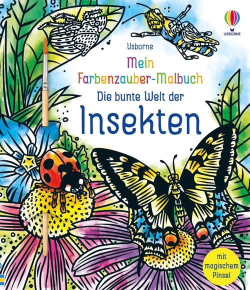 Cover des Buches Mein Farbenzauber-Malbuch: Die bunte Welt der Insekten von 