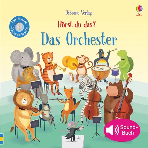 Cover des Buches Hörst du das? Das Orchester von Sam Taplin