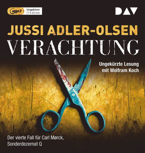 Cover des Buches Verachtung. Der vierte Fall für Carl Mørck, Sonderdezernat Q von Jussi Adler-Olsen
