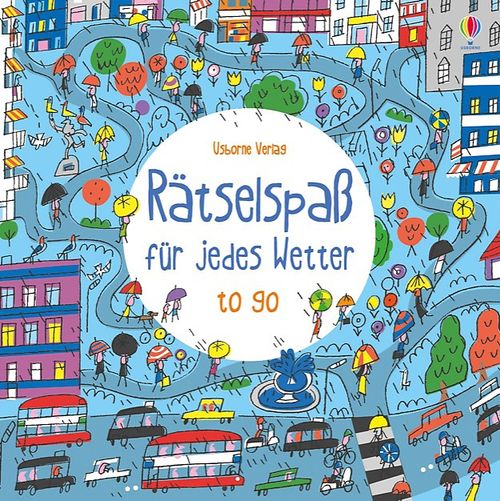 Cover des Buches Rätselspaß für jedes Wetter to go von 