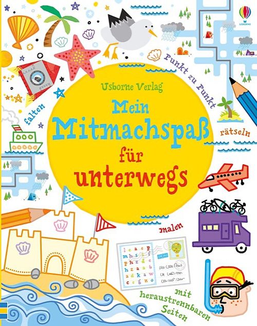 Cover des Buches Mein Mitmachspaß für unterwegs von 