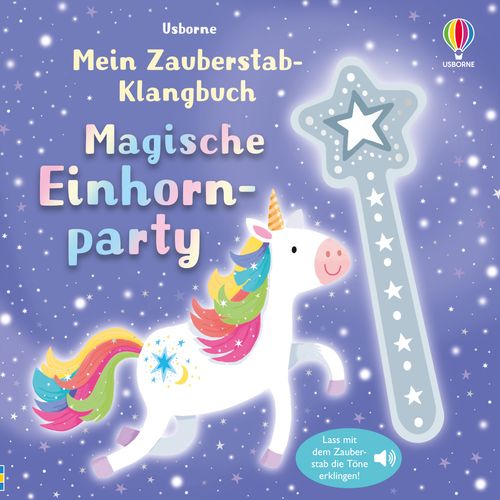Cover des Buches Mein Zauberstab-Klangbuch: Magische Einhornparty von 