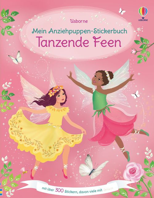 Cover des Buches Mein Anziehpuppen-Stickerbuch: Tanzende Feen von 