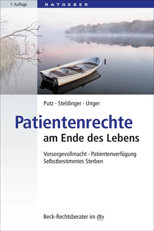 Cover des Buches Patientenrechte am Ende des Lebens von Wolfgang Putz, Beate Steldinger, Tanja Unger
