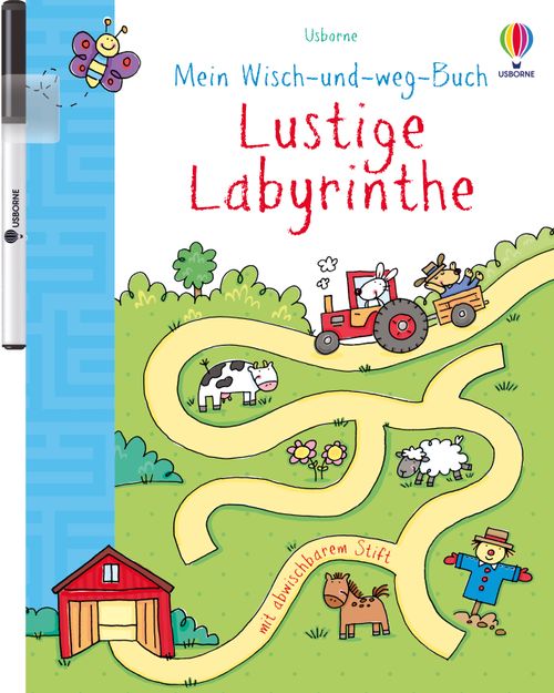 Cover des Buches Mein Wisch- und Weg- Buch: Lustige Labyrinthe von 