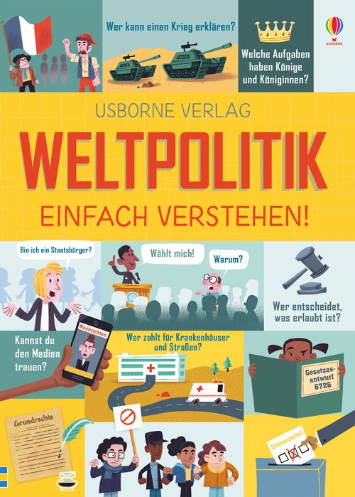 Cover des Buches Weltpolitik – einfach verstehen! von 