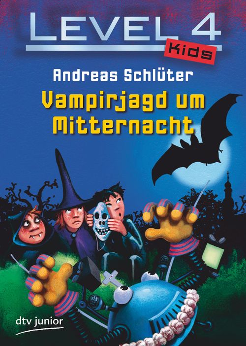 Cover des Buches Level 4 Kids - Vampirjagd um Mitternacht von 