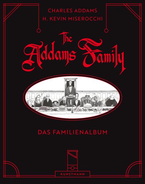 Cover des Buches The Addams Family – Das Familienalbum von 