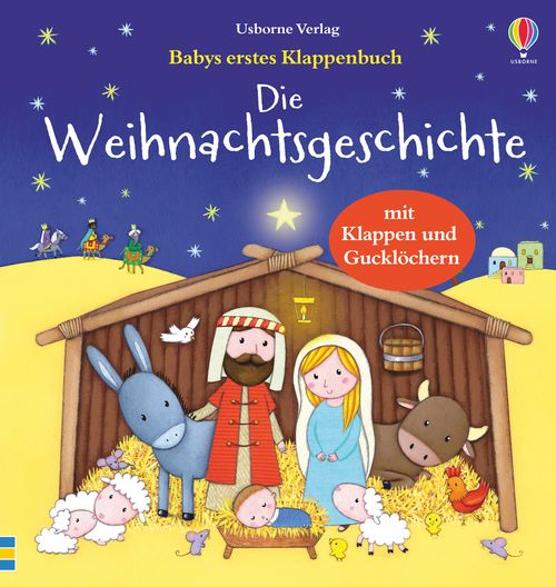 Cover des Buches Babys erstes Klappenbuch: Die Weihnachtsgeschichte von 
