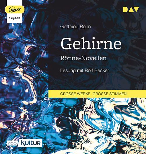 Cover des Buches Gehirne. Rönne-Novellen von Gottfried Benn