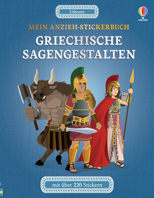 Cover des Buches Mein Anzieh-Stickerbuch: Griechische Sagengestalten von 
