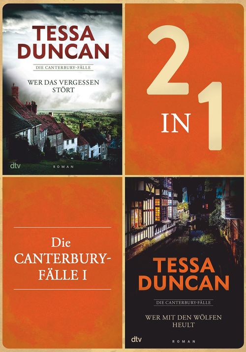 Cover des Buches Die Canterbury-Fälle I von Tessa Duncan