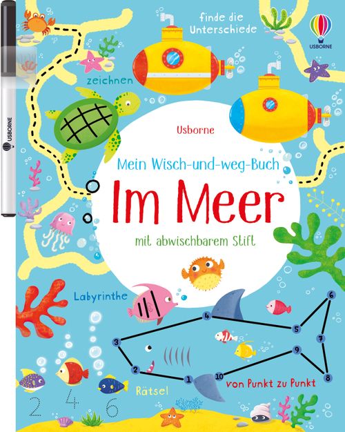 Cover des Buches Mein Wisch-und-weg-Buch: Im Meer von 