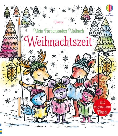 Cover des Buches Mein Farbenzauber-Malbuch: Weihnachtszeit von 