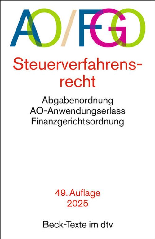 Cover des Buches Abgabenordnung von 