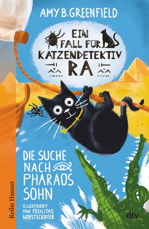 Cover des Buches Ein Fall für Katzendetektiv Ra - Die Suche nach Pharaos Sohn von Amy Greenfield