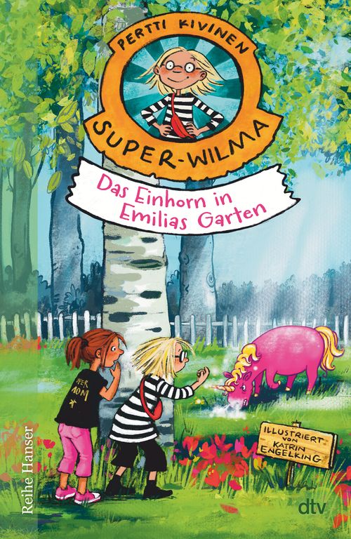 Cover des Buches Super-Wilma – Das Einhorn in Emilias Garten von 