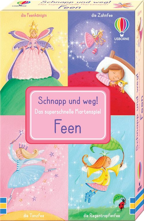 Cover des Buches Schnapp und weg! Das superschnelle Kartenspiel: Feen von 