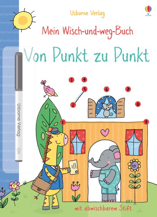 Cover des Buches Mein Wisch-und-weg-Buch: Von Punkt zu Punkt von 