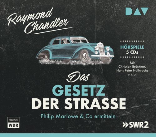 Cover des Buches Das Gesetz der Straße. Philip Marlowe & Co ermitteln von 
