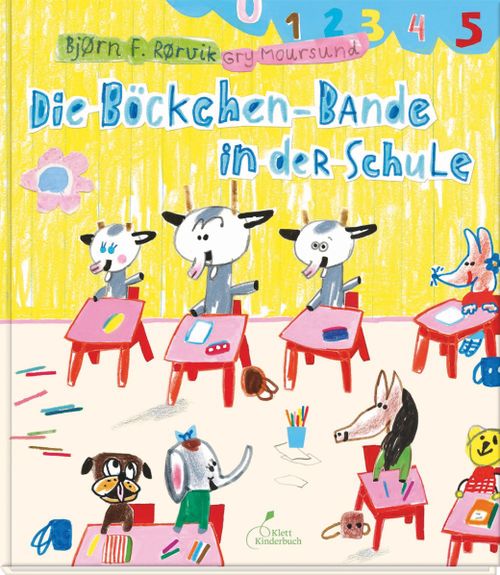 Cover des Buches Die Böckchen-Bande in der Schule von 