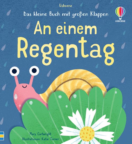 Cover des Buches Das kleine Buch mit großen Klappen: An einem Regentag von 