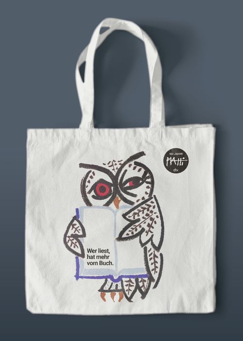 Cover des Buches Stofftasche Piatti: Wer liest, hat mehr vom Buch von Celestino Piatti