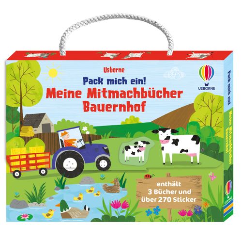 Cover des Buches Pack mich ein! Meine Mitmachbücher: Bauernhof von 