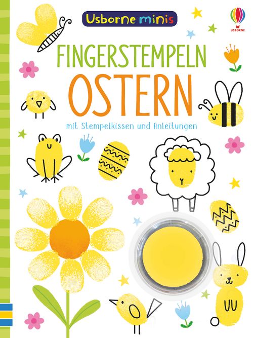 Cover des Buches Usborne Minis - Fingerstempeln: Ostern von 