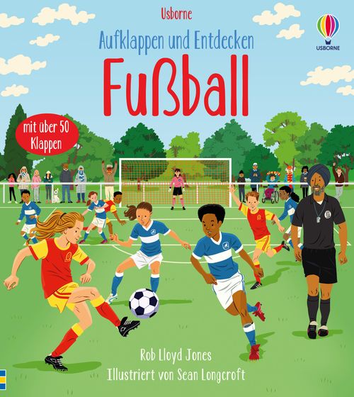 Cover des Buches Aufklappen und Entdecken: Fußball von 