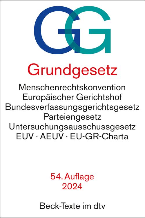 Cover des Buches Grundgesetz von 