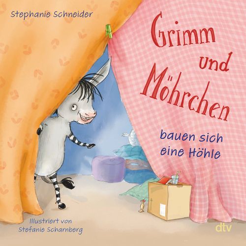 Cover des Buches Grimm und Möhrchen bauen sich eine Höhle von 