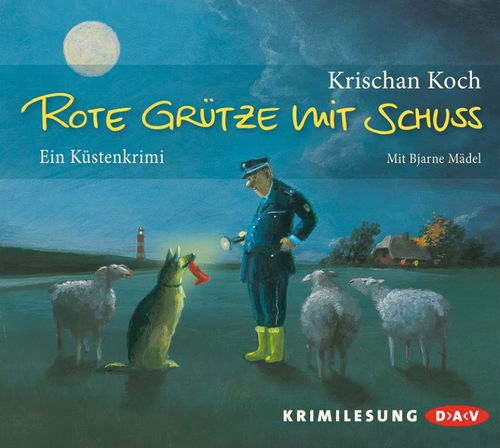 Cover des Buches Rote Grütze mit Schuss. Ein Küstenkrimi von Krischan Koch