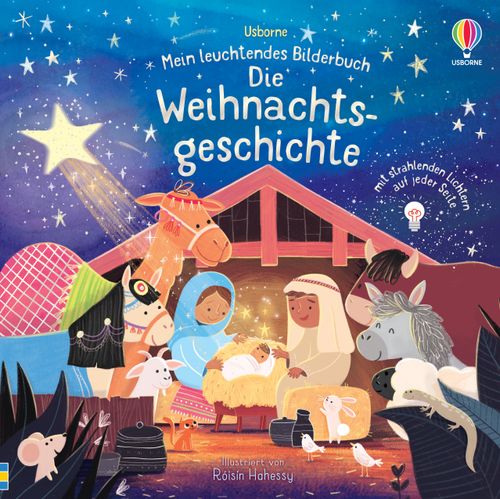 Cover des Buches Mein leuchtendes Bilderbuch: Die Weihnachtsgeschichte von 